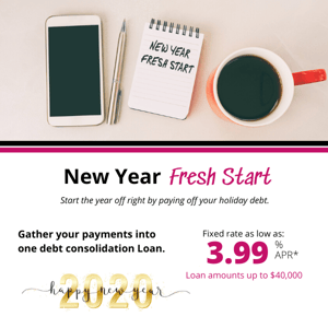 New Year Fresh Start! eblast