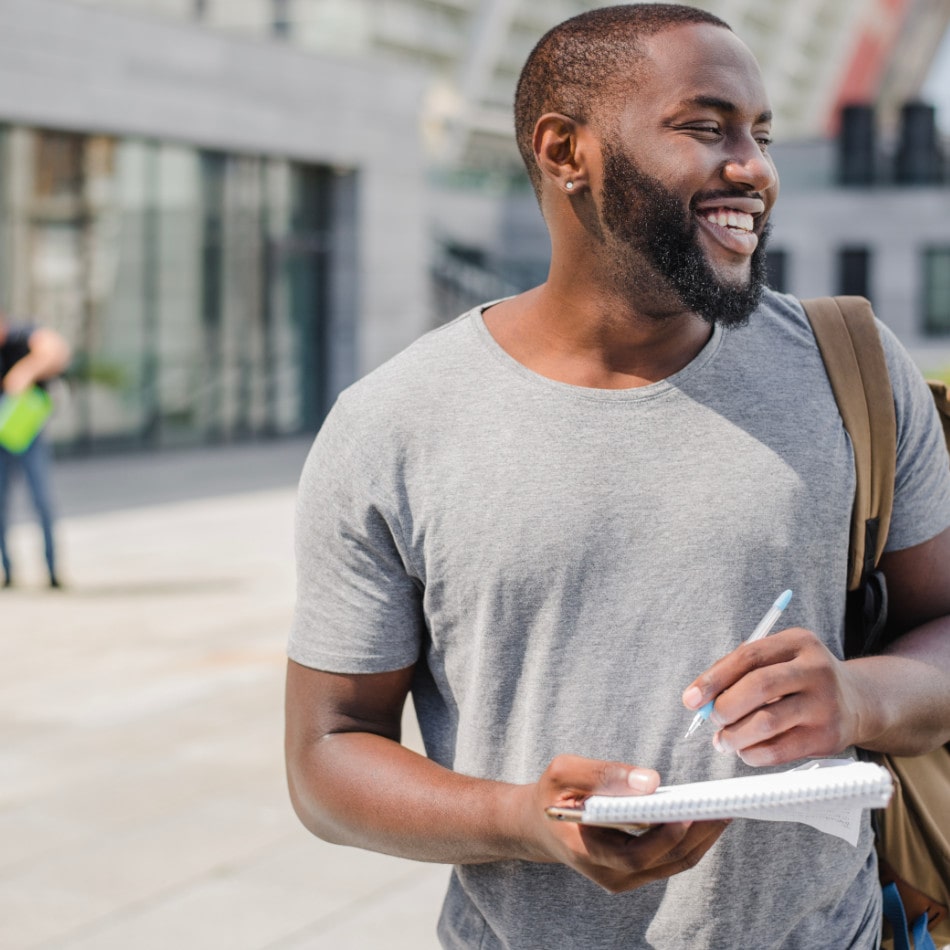 student building credit with the Student Credit Card from Finex Credit Union