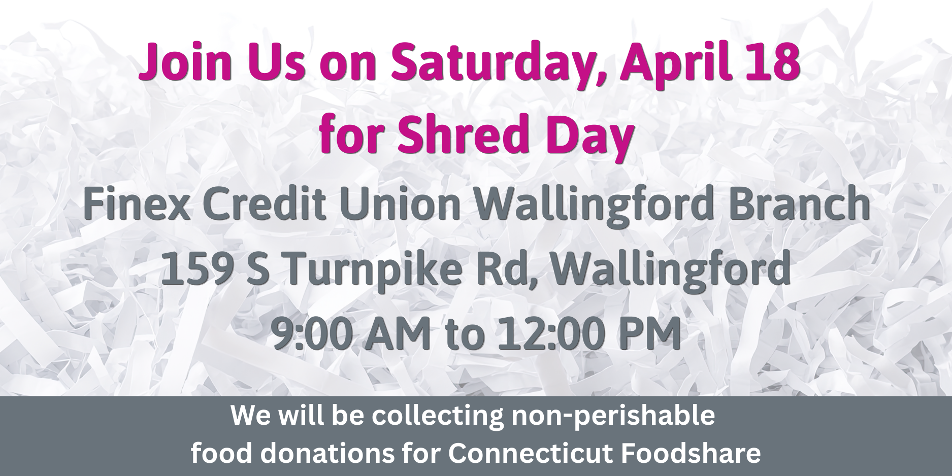 Wallingford Shred Day